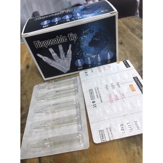 ปลายพลาสติก สำหรับสัก Tip Disposable