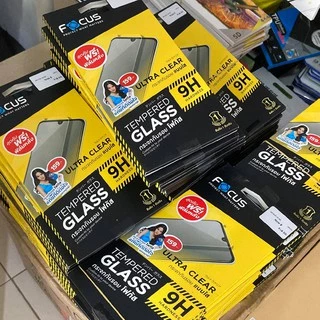 Focus ฟิล์มกระจกกันรอยแบบใส (ไม่เต็มจอ) สำหรับ Infinix ทุกรุ่น GT 20 Pro / Zero 20 / Note 50 Pro / Hot 50 Smart 9