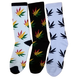 ถุงเท้า Rasta leaf shock reggae rege