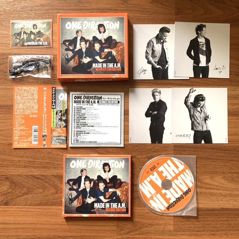🛒 (พร้อมส่ง) CD ซีดีเพลง: One Direction — Made In The A.M. (Ultimate Fan Edition /Box Set) [แผ่น JAPAN]