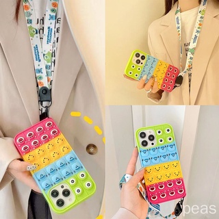 Rainbow Cartoon OPPO Reno6 Reno5 Reno4 Reno 4 4Z 5 5Pro 6 A15 A15S A74 A54 5G F11 F9 F1S R9S R15 Pro R17 เคสมือถือ Soft TPU Case เคสป้องกัน Cute Disney Color Decompression Pinch Monster University Silicone Cover เปลือกการ์ตูน