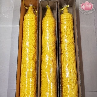 เทียนพรรษา เทียนแกะลาย ขนาด12-100 คุณภาพดีราคาถูก ราคา/ต้น