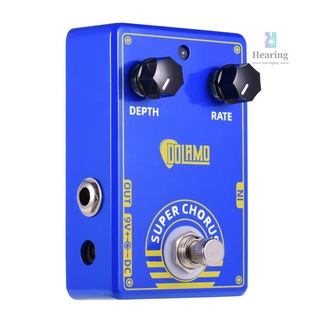 Dolamo D-3 Super Chorus Guitar Effect Pedal Chorus Pedal with True Bypass for Electric Guitar  -Musical