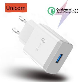 QC 3.0 USB ที่ชาร์จโทรศัพท์มือถือแบบติดผนัง