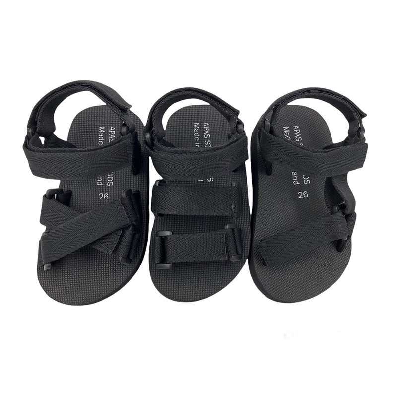 "[Sandals]" Apas Style เด็กเล็กและเด็กโต”🔥รองเท้าแตะรัดส้นเด็ก🔥 (For Kid) พื้นนิ่มมากและกันลื่น 100% 🔥