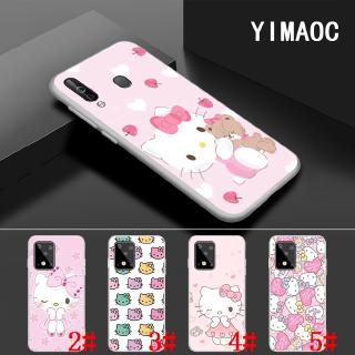 157c เคสโทรศัพท์มือถือ TPU ใส แบบนิ่ม พิมพ์ลาย hello kitty สําหรับ Samsung A20 A30 A40 A50 A60 A70 A10S A20S A30S A40S A50S A70S