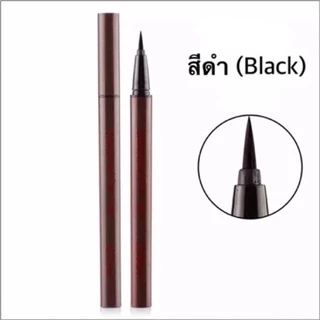 N161 Xixi eyeliner อายไลน์เนอร์หัวพู่กันขนาด 0.1 มิล สีชัด เส้นคม ติดทน กันน้ำ กันเหงื่อ ไม่ไหลเหนอะหนะ