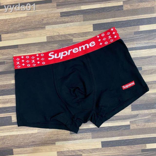 ✆☞Hot!!! กางเกงในชาย Supreme ทรงTrunk ผ้าcotton♨