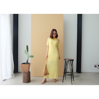 Maxi dress เดรสชุดยาว แขนสั้น + เดรสสั้น แขนกุด มาคู่กัน แมท โทนสีดูดี มีอะไร แยกใส่ได้ สุดคุ้ม