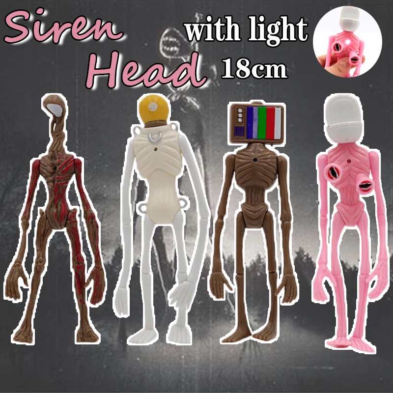 COD Siren Head 4/8PCS ไซเรนเฮด พร้อมไฟ เกมตุ๊กตา ของขวัญวันเกิด