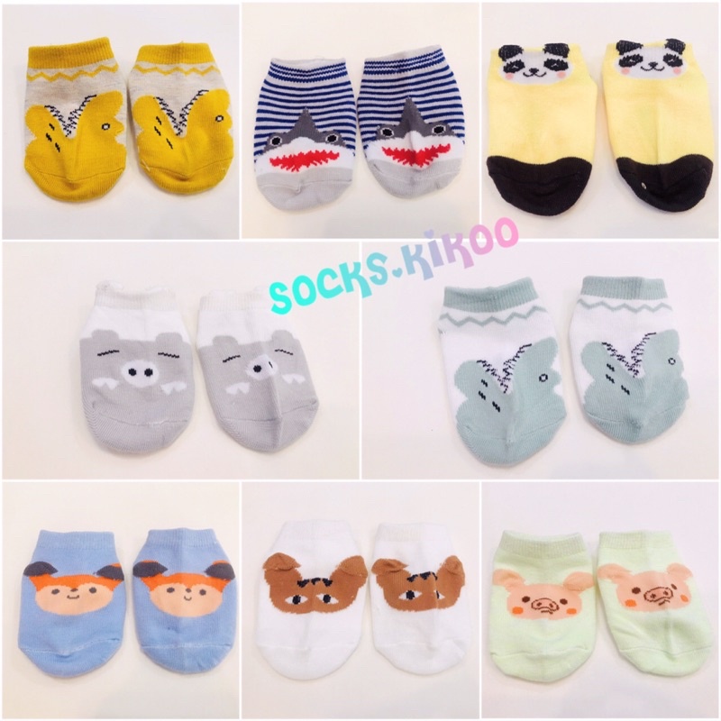 ถุงเท้าเด็ก มีกันลื่น ข้อสั้น/ยาว เนื้อดี ลายน่ารักมาก รูปที่ 3