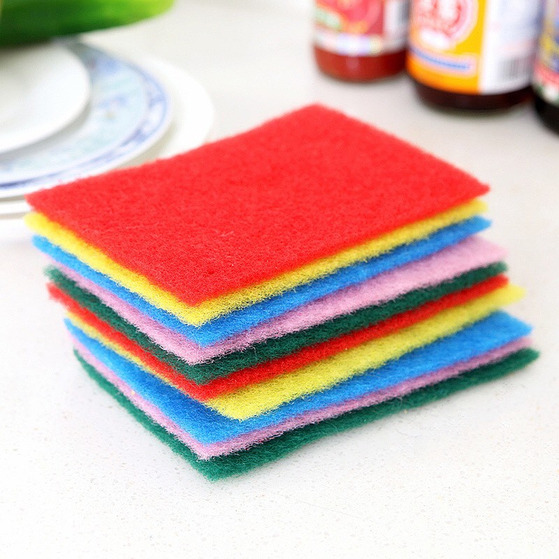 🔰 สก๊อตไบร์ทล้างจาน ฟองน้ำล้างจานหลากสี ราคาถูกสุด #F020 🔰 - รูปที่ 2