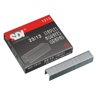 SDI ลวดเย็บกระดาษ เบอร์ 23/13 รุ่น 1213 (1x1)