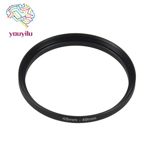 48mm to 49mm Camera Filter Lens 48mm-49mm Step Up Ring Adapter