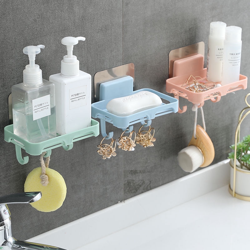 Aluminum Bathroom Decoration Hanging Shower Wall Mounted Drain Soap ...
