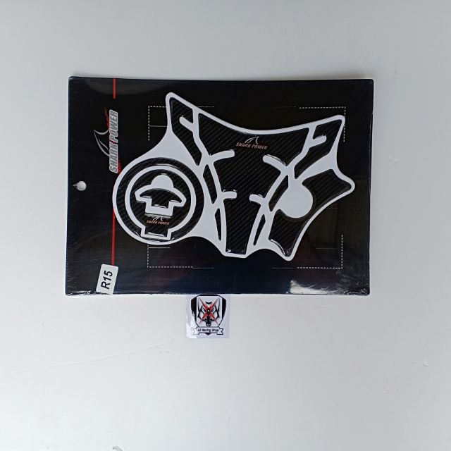 กันรอยถัง+แผงคอ R15 ปีเก่า 2014-2016 สติ๊กเกอร์กันรอยถังน้ำมันคุณภาพดี ติดตั้งง่าย ป้องกันรอยขีดข่วน