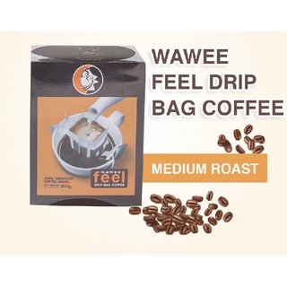 Wawee Drip Bag Coffee Espresso 100g 10g*10 Bag  วาวี กาแฟคั่วบด เอสเพรสโซ่ พร้อมกระดาษกรอง