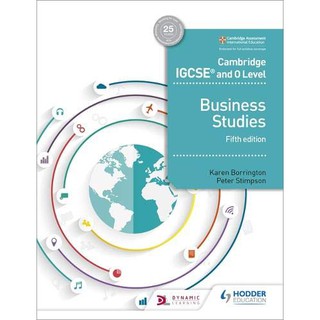 Cambridge Igcse and O Stage Business Studies (5th) [Paperback] หนังสืออังกฤษมือ1(ใหม่)พร้อมส่ง