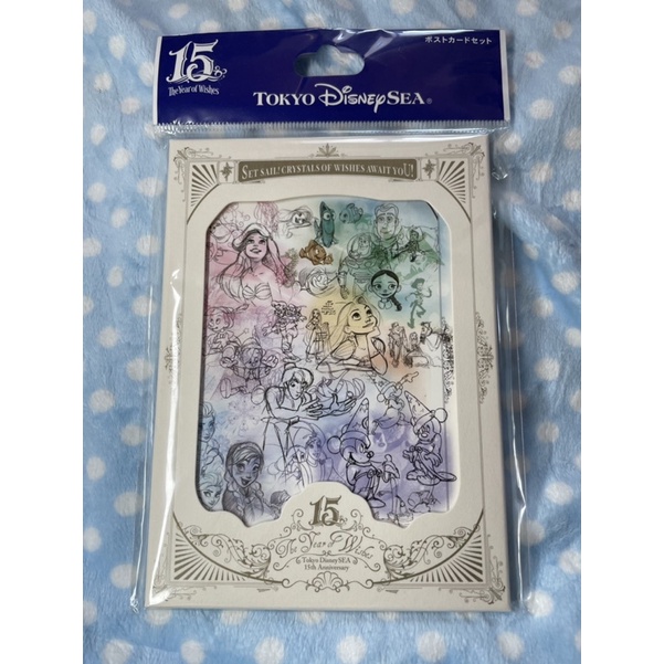 post card Tokyo Disney Sea 15th Anniversary