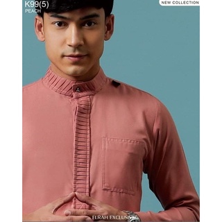 Kurta 99(ลายที่สาบเสื้อ) - Elrah Exclusive