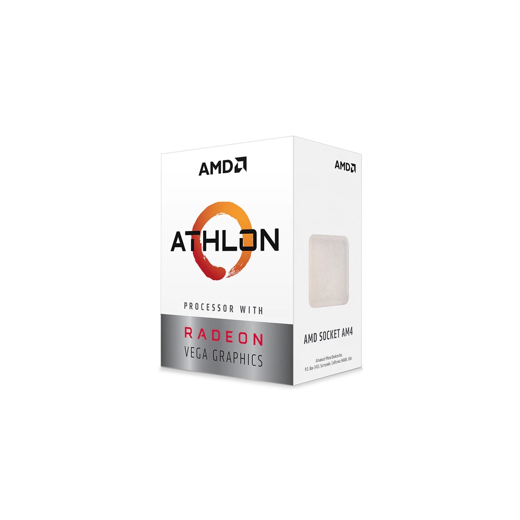 AMD Athlon 3000G 2C/4T 3.5GHz with Radeon™ Vega 3 Graphics