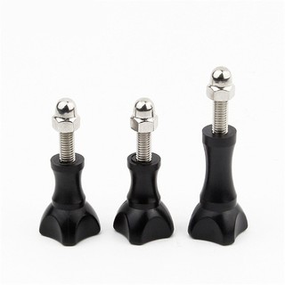 อุปกรณ์เสริม Go Pro 1 Long + 2 Short Thumb Screw พร้อมน็อตสําหรับ Gopro Hero Action Camera 3 ชิ้น / ล็อต