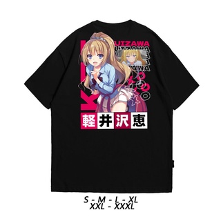 เสื้อยืดสีขาวเสื้อยืด พิมพ์ลาย Karuizawa KEI Classroom of the elite | เสื้อยืด ลายการ์ตูนอนิเมะ |S-4XL