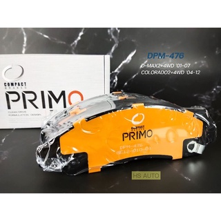 PRIMO DPM-476ดิสเบรคหน้าD-MAX2+4WD 01-07/CHEVROLET COLORADO2+4WD 04-12