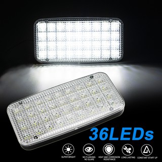 โคมไฟเพดาน LED 12V สําหรับติดเพดานรถตู้ รถพ่วง รถตู้ รถบ้าน รถบัส เรือ