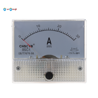 85C1 Analog Current Panel Meter DC 30A AMP Ammeter