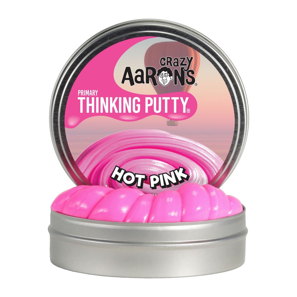Crazy Aaron's Thinking Putty รุ่น PRIMARY - Hot Pink สีชมพู ขนาด 4 นิ้ว