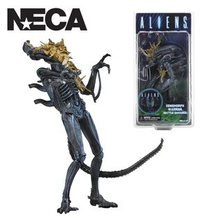 NECA  Aliens - Blue Battle Damaged Xenomorph Figure