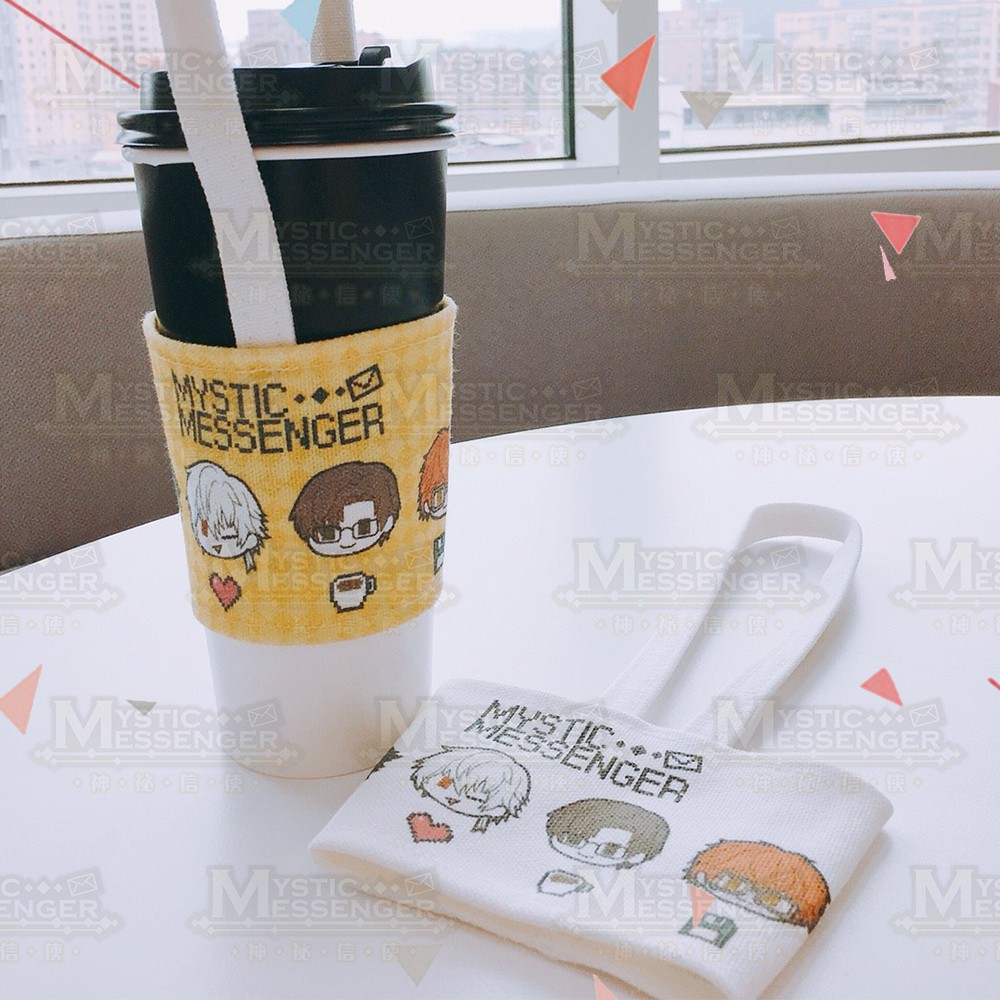 【OFFICIAL】Mystic Messenger  ถุงใส่แก้ว ลิขสิทธิ์แท้ 100%