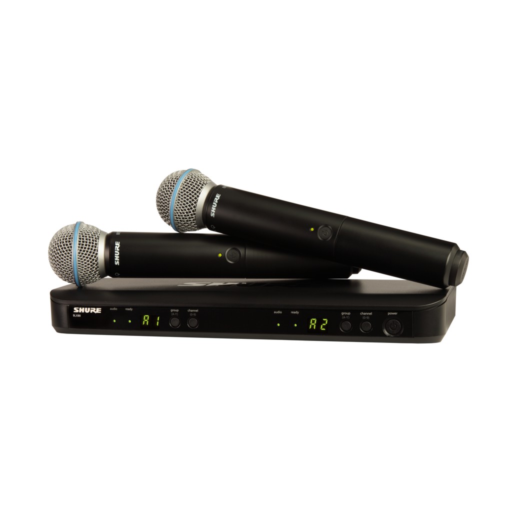 ไมโครโฟนไร้สาย Wireless Microphone SHURE SVX288 / B58 ของแท้ UHF