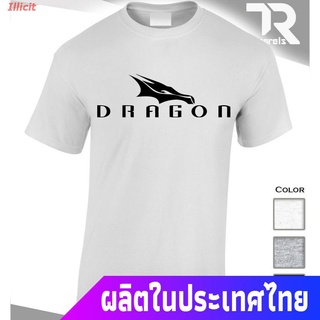 เสื้อยืดผู้ชายและผู้หญิง Cheap Sale Hip Hop Men Cotton Tshirt Dragspace X Spacex Nasa Elmk Tesla Ufo Space Agency Custom