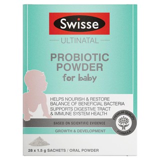 Swisse Ultinatal Probiotic Powder For Baby 28 Sachets