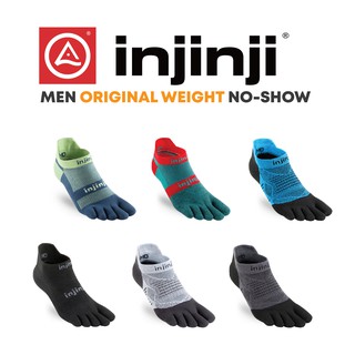 Injinji Original Weight No-Show ถุงเท้าวิ่งแยกนิ้ว ไม่มีข้อ