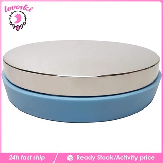 Steel Bench Block with Non-Slip Soft Rubber Base Dia: 3 for Jewelry Repair