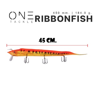 เหยื่อหนอนยาง Weebass Action ดีราคาเบา รุ่น RIBBONFISH 18