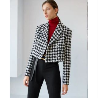 Houndstooth jacket แจ๊คเก็ตลายชิโนริ