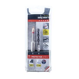 Alpen C Protector ชุดดอกสว่านเจาะกระเบื้องพอร์ซเลน 2ชิ้น ATM 2, Ø5,0 mm-10,0 mm, Set 2pcs