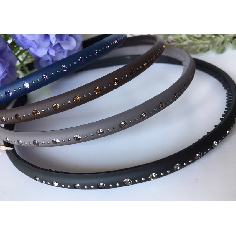 ที่คาดผมเกาหลี รุ่นประดับเพชร 🇰🇷นำเข้าจากเกาหลีของแท้ เรียบหรู ดูดี สวยมาก Made in korea