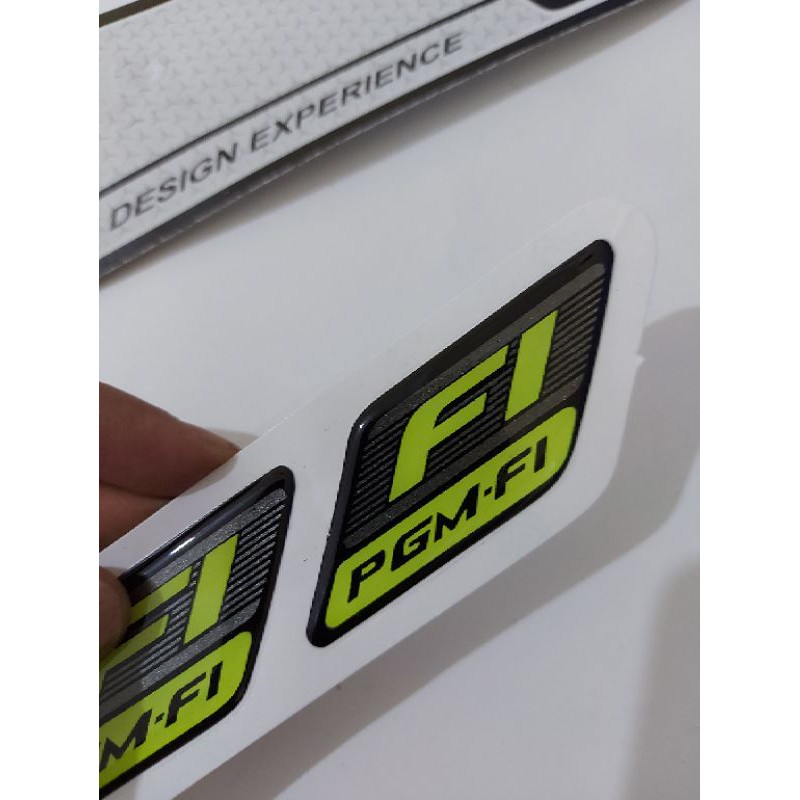 สติ๊กเกอร์ EMBLEM FI PGM FI IJO STABILO 3D RAISED