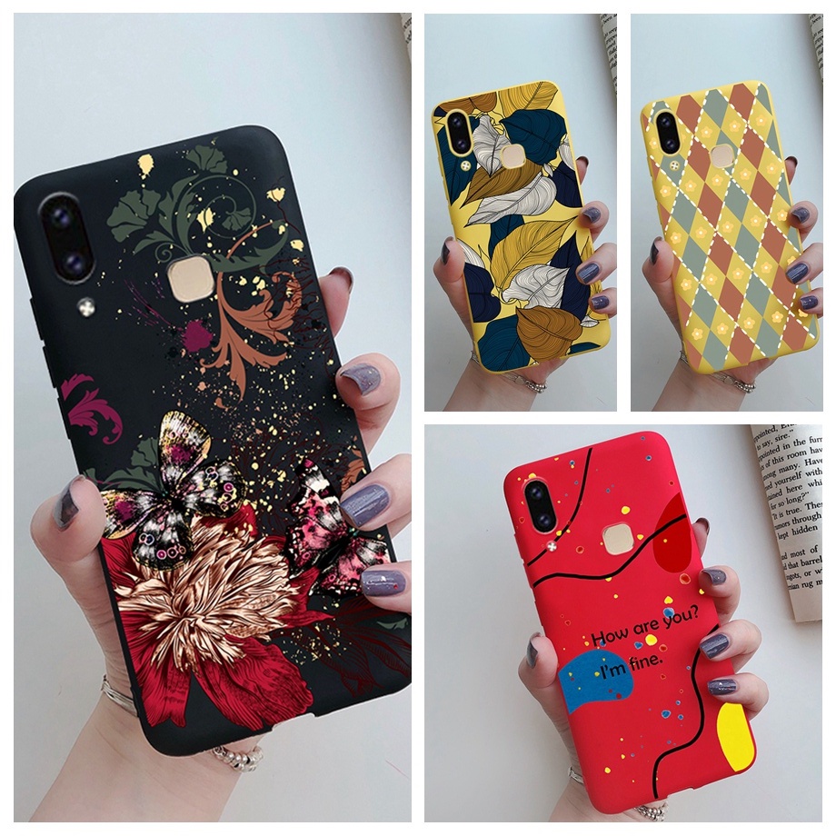 ฝาครอบโทรศัพท์มือถือแบบนุ่ม Vivo V9 V 9 Youth V9Pro Z1 Z1i Z 1 Lite Z3X Y89 ฝาครอบโทรศัพท์ Vivo 1720