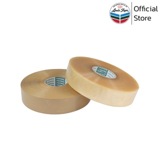 POLYSEAL TAPE เทปโอพีพี เทปปิดกล่อง OPP Tape 2 นิ้ว x 1000 หลา กาวยางธรรมชาติ (1 ม้วน)