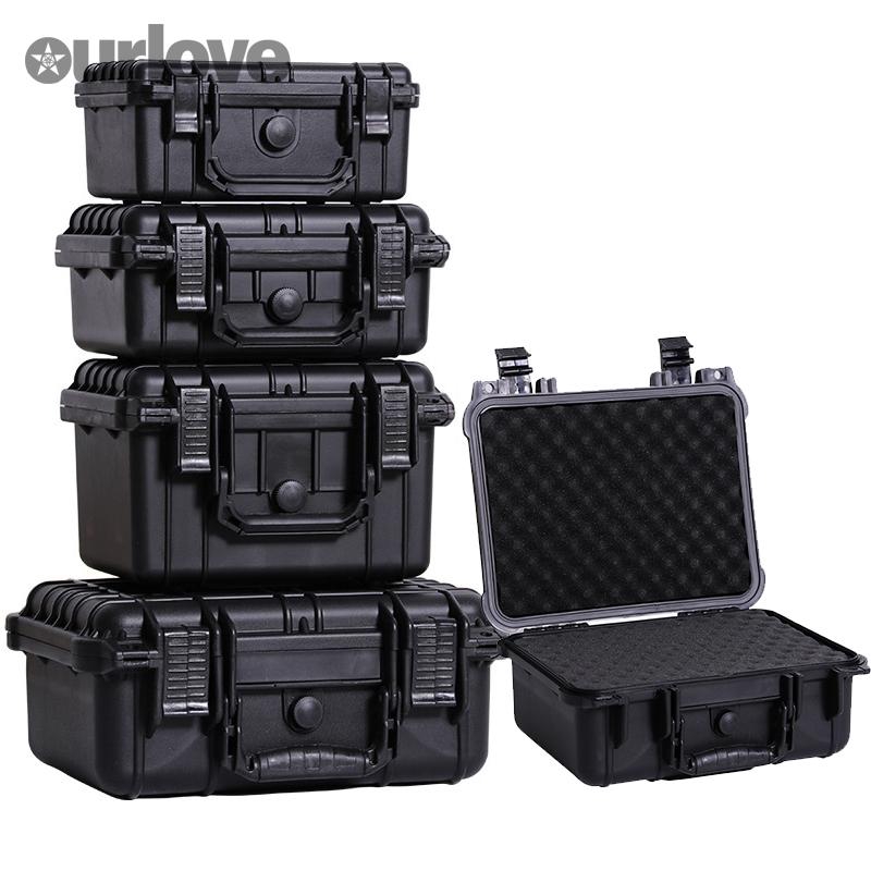 Shockproof Camera Safety Box ABS Sealed Waterproof Hard Boxes Equipment ...