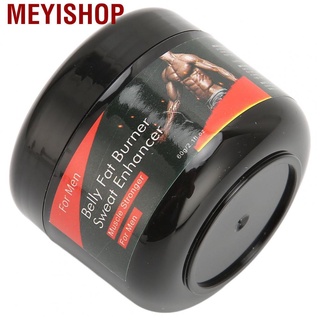 Meyishop 60g Men Abdominal Muscle Cream Weight Loss Warm Up Hot Fitness Running