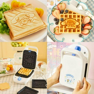 ( พร้อมส่ง ) Sanrio Cinnamon Rolls Timer Maker Waffle &amp; Sandwich เครื่องทำวาฟเฟิลและแซนวิช