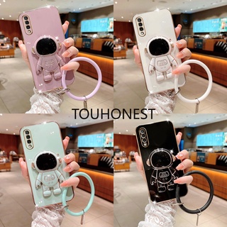 เคส Samsung Galaxy A20 เคส Samsung A20S เคส Samsung A21S เคส Samsung J6 Plus Case Samsung A30 A30S Case Samsung A50 A50S Case Samsung A70 A70S Case Samsung J6 Prime Silicone Protect 3D New Astronautstand With Ring Phone Case โทรศัพท์มือถือ ลายนักบินอวกาศ