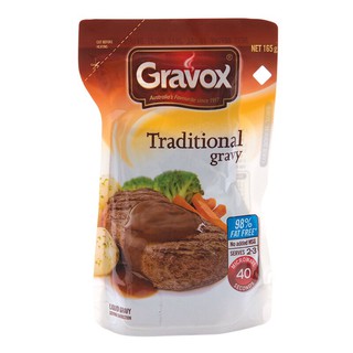 เกรวอกซ์น้ำเกรวี่รสดั้งเดิม 165กรัม Gravy Original Gravy 165 gm.